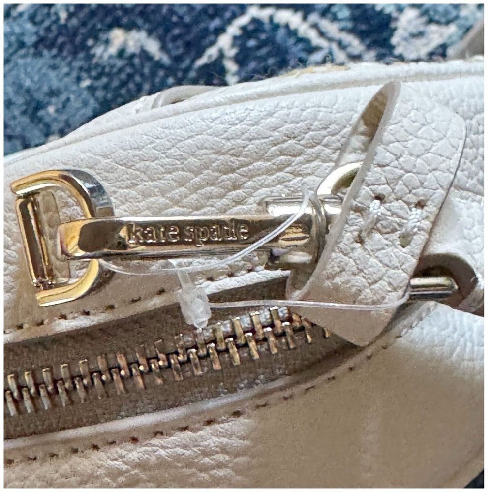 NWOT Kate Spade Astrid Straw Camera Bag Crossbody - Picture 13 of 16